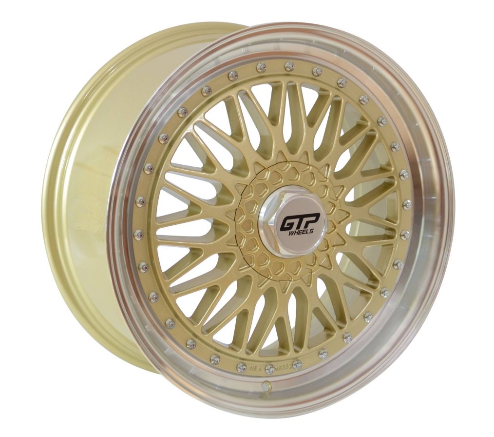 GTP Wheels<br>GTP 042 - Gold poliert (20x8.5)